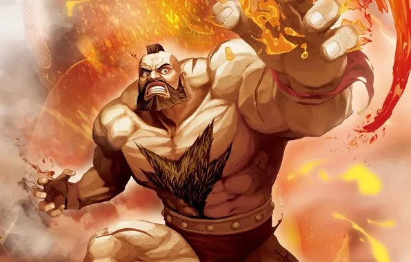 Power, street fighter, zangief
