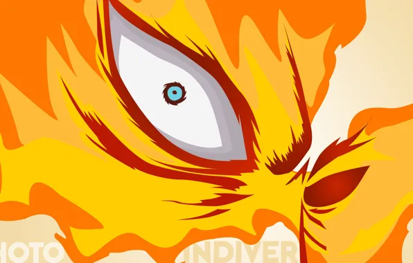 Глаза, огонь, Boku no Hero Academia, My Hero Academia, Моя Геройская Академия, Тодороки