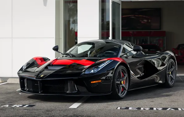 Ferrari, Black, laferrari