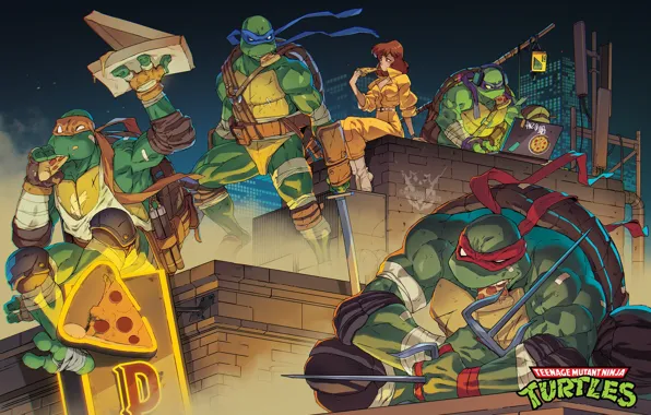 Черепашки-ниндзя, Art, TMNT, Teenage Mutant Ninja Turtles