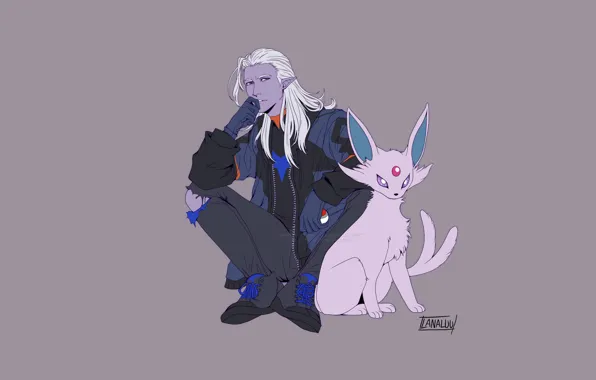 Эльф, парень, покемон, Pokemon