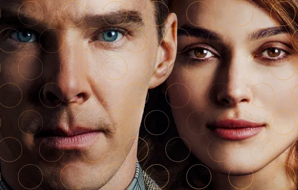 Кино, Keira Knightley, Бенедикт Камбербэтч, Benedict Cumberbatch, 2014, The Imitation Game, Игра в имитацию
