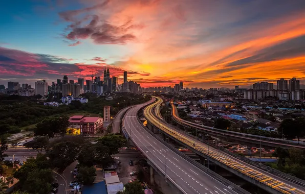 Картинка город, Kuala Lumpur, Malaysia