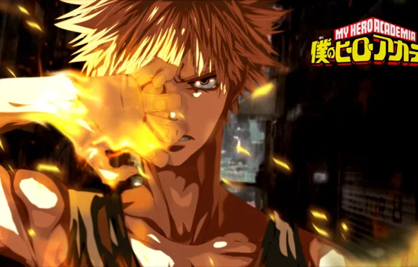 Аниме, арт, парень, Boku no Hero Academia