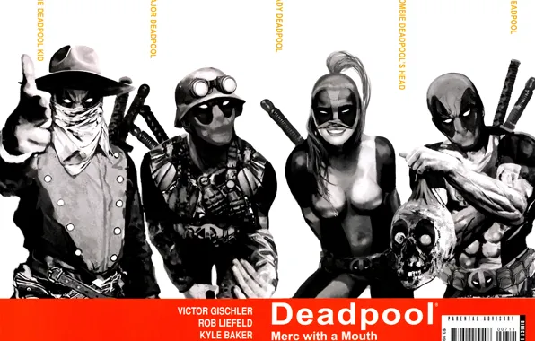 Deadpool, Marvel, Дэдпул, комикс, comics, Wade Wilson, Марвел, Lady Deadpool