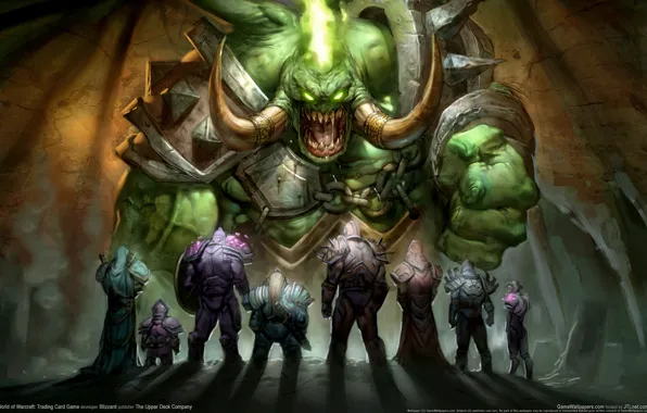 Картинка Герои, WoW, World of Warcraft, Демон, Воины