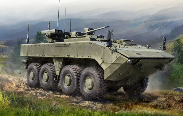 Россия, вс россии, Бумеранг-БМ, Сергей Каратаев, БМП К-17 "Бумеранг"