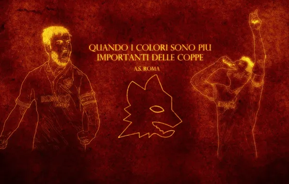 Wallpaper, sport, logo, football, AS Roma