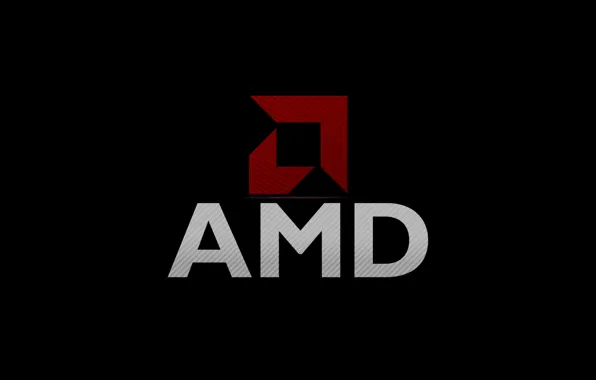 Картинка белый, красный, фон, чёрный, логотип, AMD