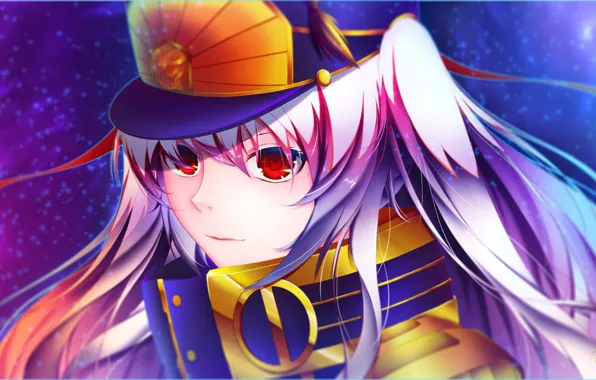 Game, anime, chibi, red eyes, asian, warrior, japanese, oriental