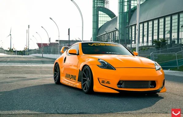 Nissan, 370z, vossen, yokohama