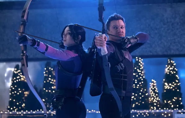 Hawkeye, Jeremy Renner, Marvel Studios, Hailey Steinfeld