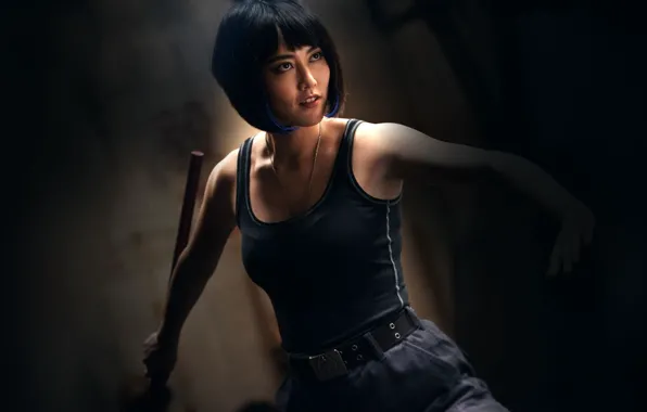 Обои Pacific Rim, Тихоокеанский Рубеж, Rinko Kikuchi, Mako Mori На.