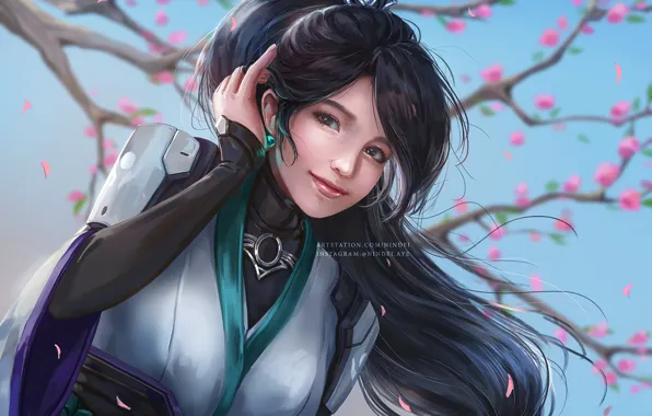 Sage, Valorant, by Patrycja Kotlik