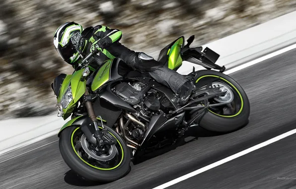 Green, Kawasaki, Z750R