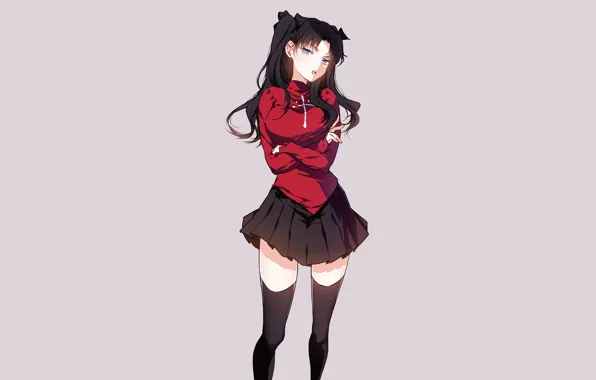 Картинка девушка, фон, Судьба ночь схватки, Fate / Stay Night