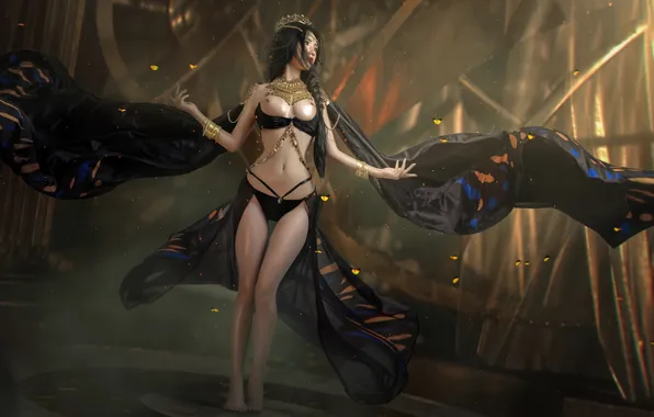 Asian, breast and bra, bra & panties, Nekokoyoshi