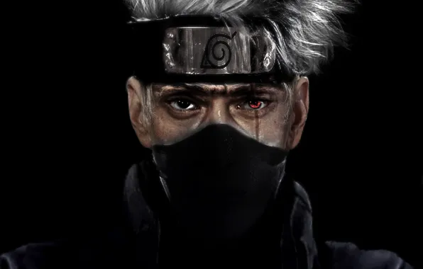 Naruto, anime, sharingan, ninja, mask, manga, shinobi, Kakashi