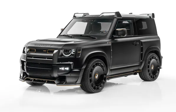 Картинка Тюнинг, Land Rover, Cars, Tuning, Mansory, SUV, Black Edition, Land Rover Defender