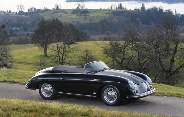 Картинка Porsche, 1955, 356, Porsche 356 1500 Speedster