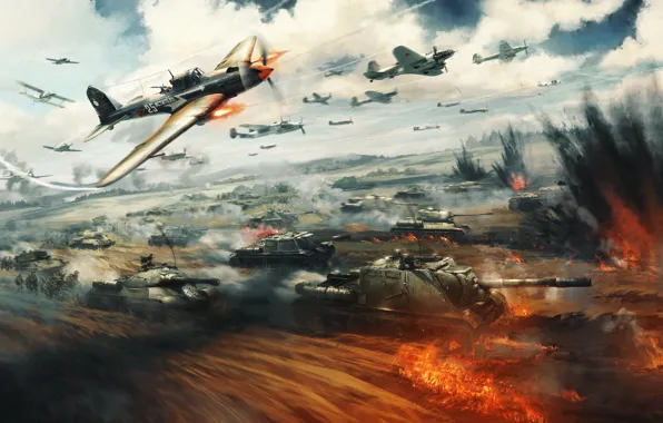 Картинка Game, War Thunder, Tanks Battle