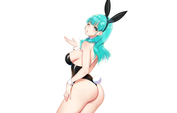 Girl, sexy, ass, cleavage, long hair, boobs, anime, beautiful