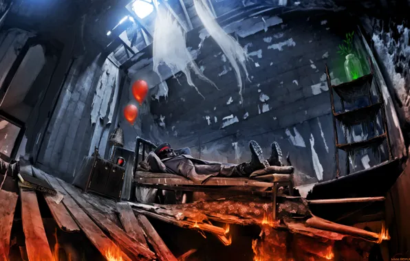 Пожар, Капитан, Romantically Apocalyptic, Романтика Апокалипсиса, `alexiuss