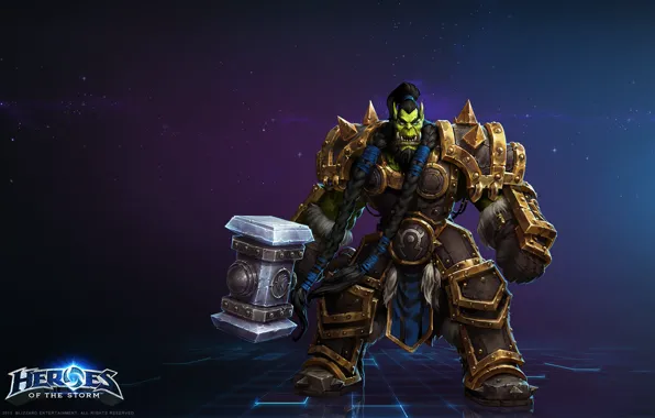 Blizzard, wow, world of warcraft, Тралл, Thrall, heroes of the storm