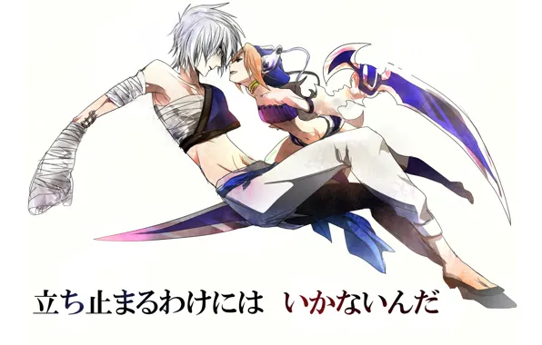 Аниме, арт, двое, D.Gray-man