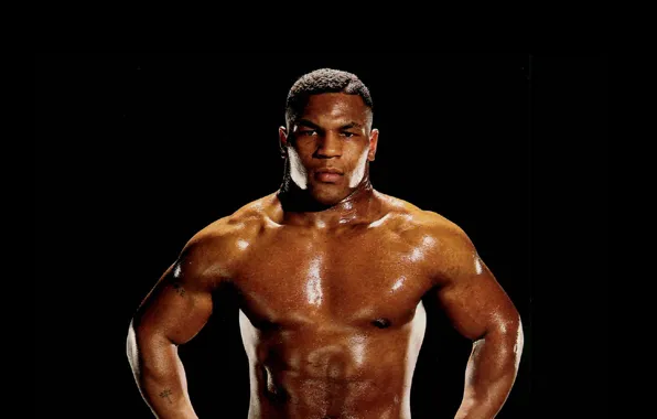 Спорт, Бокс, Sport, Box, Майк Тайсон, Молодой, Боксёр, Michael Gerard &quot;Mike&quot; Tyson