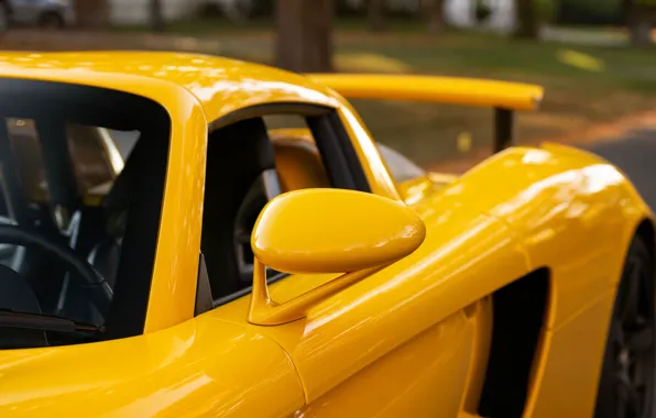 Porsche, close-up, Porsche Carrera GT