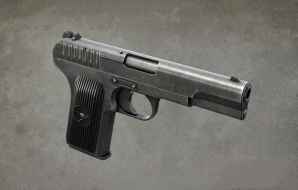 СССР, Самозарядный пистолет, ТТ-33, Фёдор Токарев