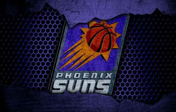 Wallpaper, sport, logo, basketball, NBA, Phoenix Suns