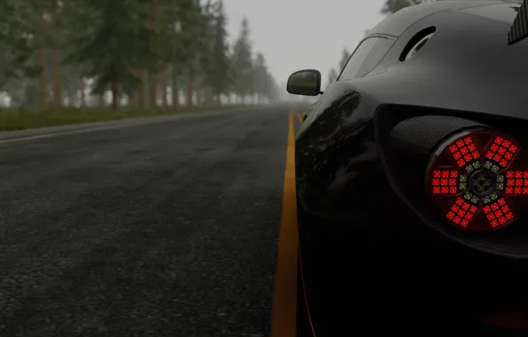 Car, game, aston martin, estrada, preto