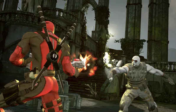 Игра, Deadpool, Marvel, Дэдпул, Game, Wade Wilson, Марвел, Уэйд Уилсон