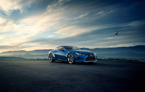 Lexus, вертолет, 500h