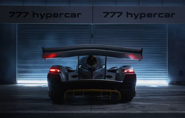 Rear, 2023, 777 hypercar