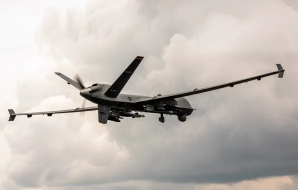 Картинка ВВС США, Беспилотный летательный аппарат, MQ-9 Reaper, разведывательно-ударный БПЛА
