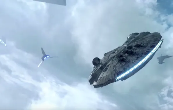Игры, Electronic Arts, DICE, Millennium Falcon, star wars battlefront, Десантный челнок класса Часовой