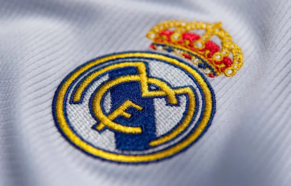Logo, Football, Real Madrid, Hala Madrid, Fabric, Madridista, Crest