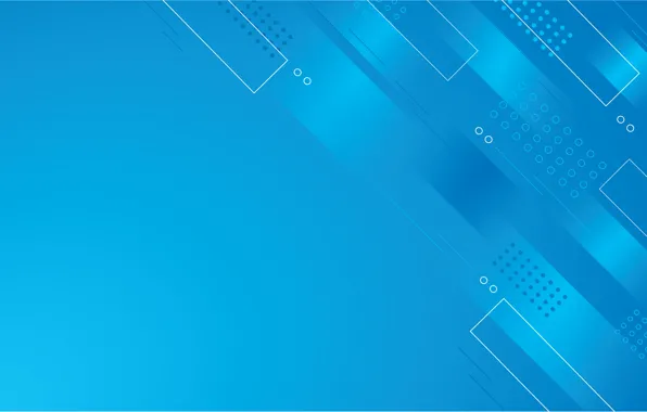 Абстракция, фон, abstract, blue, square, color