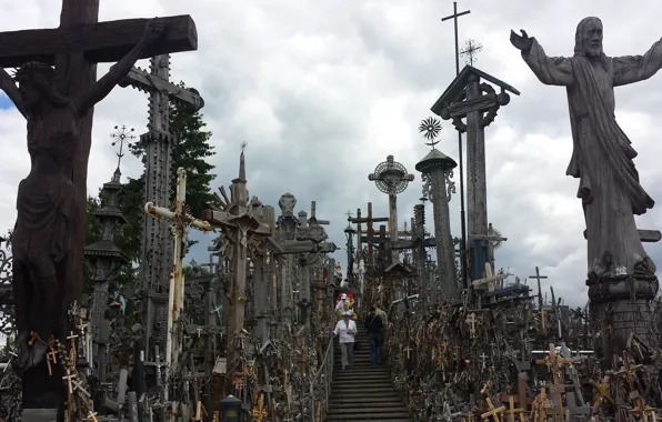 Гора, крестов, Литва., Гора Крестов