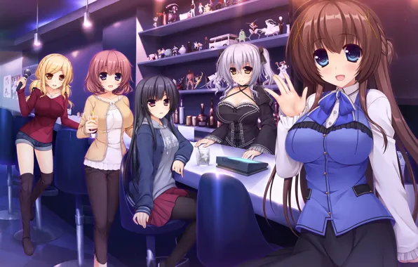 Картинка девушка, anime, art, Hataraku Otaku No Ren'ai Jijou
