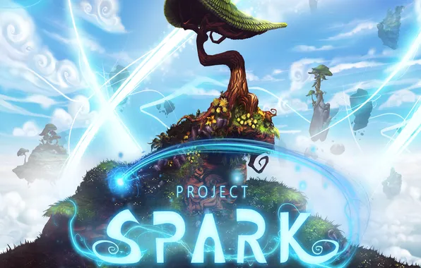 Картинка дерево, Microsoft Studios, Project Spark, game maker