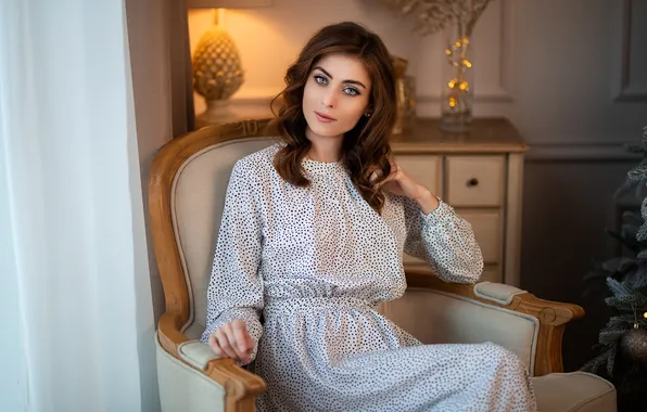 Картинка девушка, милая, модель, Обои, шатенка, красивая, Sexy, супер
