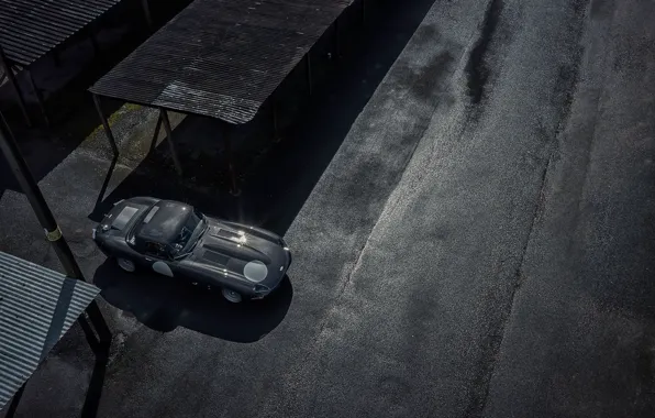 Car, Jaguar, sportcar, road, race, classic, urban, E-type