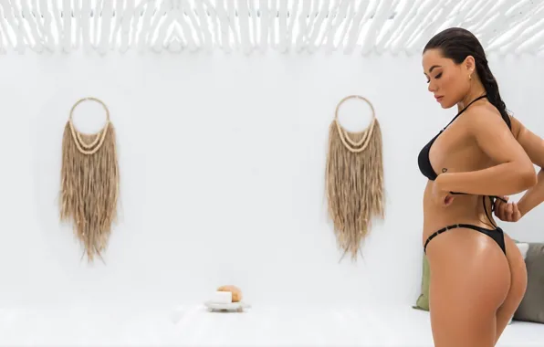 Girl, sexy, ass, cleavage, long hair, boobs, beautiful, pretty