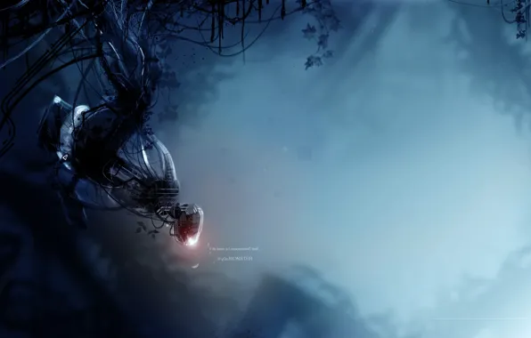 Картинка monster, Portal 2, глаша, GLADOS