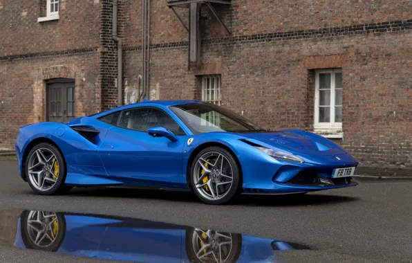 Картинка Ferrari, blue, Ferrari F8 Tributo, F8