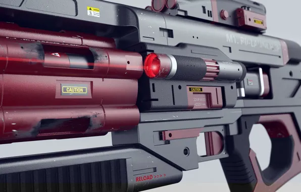 Дизайн, автомат, R0-LAUNCHER from the upcoming SCFI Book story